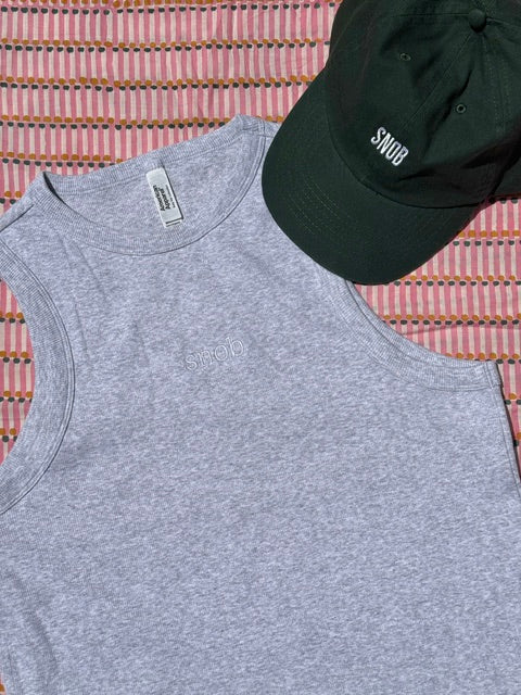 SNOB Embroidered Tank