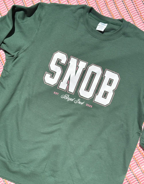 SNOB Varsity Sweatshirt
