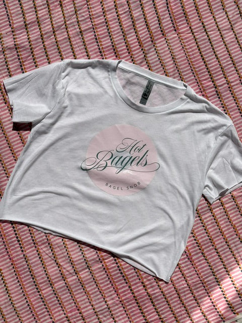 Hot Bagels Crop Top